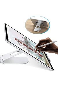 T4-2 Alüminyum Açısı Ayarlanabilir Büyük Ipad Tablet Standı ürün fotoğrafı