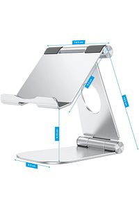 T4-2 Alüminyum Açısı Ayarlanabilir Büyük Ipad Tablet Standı ürün fotoğrafı