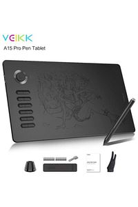 A15 Pro 10" Zoomuyumlu 8192lvl.5080lpı Grafiktablet+kalem-siyah ürün fotoğrafı