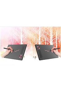 A15 Pro 10" Zoomuyumlu 8192lvl.5080lpı Grafiktablet+kalem-siyah ürün fotoğrafı