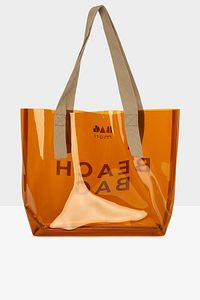 Vizon Kadın Beach Bag Baskılı Şeffaf Plaj Çantası M000007257 ürün fotoğrafı