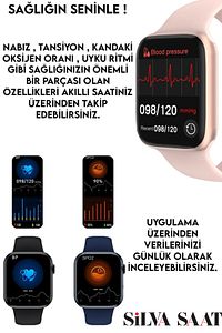 Watch7 Hw16 Premium  Uyumlu Series Son Sürüm Akıllı Saat Smartwatch ürün fotoğrafı