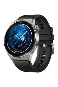 Huaweı Watch Gt3 Pro 46mm (TİTANYUM KASA - SİYAH SİLİKON KAYIŞ) ürün fotoğrafı