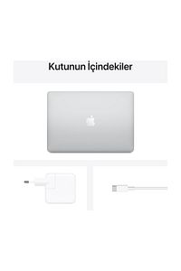 Macbook Air 13'' M1 8gb 256gb Ssd Gümüş ürün fotoğrafı