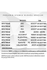 Hyundai I30 I20 Kia Rio Için Anahtar Buton Lastiği ürün fotoğrafı
