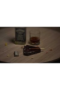 Kişiselleştirilebilir - Cherry Rot Mermer - Lüks Dekoratif El Yapımı  Üçgen Puro Küllüğü ürün fotoğrafı