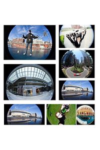 Balık Gözü Lens Geniş Açılı Fotoğraf Çekim Fish Eye Macro Wide Mandallı Aparatı ürün fotoğrafı