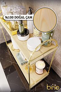 Mutfak Rafı Masaüstü Düzenleyici Organizer Mutfak Banyo Dolabı 2 Katlı Raf Oval Raf Kitaplık ürün fotoğrafı