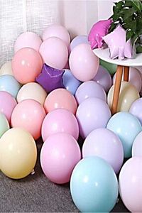 100 Adet Makaron Balon 5 Mt. Balon Zinciri Balon Pompası, Karışık Soft Renk Pastel Balon ürün fotoğrafı