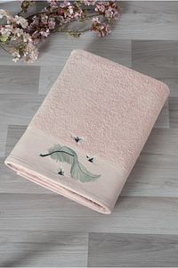 Feather Nakışlı Hamam Seti ürün fotoğrafı