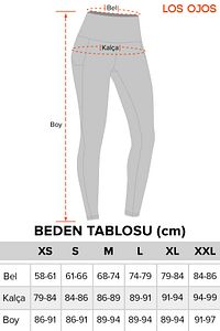Kadın Antrasit Yüksek Bel Toparlayıcı Çift Cepli Spor Tayt Shades ürün fotoğrafı