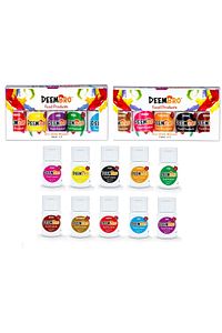 Gıda Boyası Seti 10 Adet 10 Renk 10 Ml X 10 Adet Su Bazlı Sıvı Gıda Boyaları 10 Lü ürün fotoğrafı