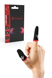 E-spor Mobil Oyun Parmak Eldivenleri Süper Iletken Karbon Fiber Kumaş - 1 Çift - 2 Parmaklık ürün fotoğrafı