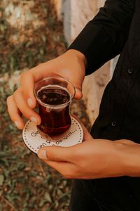 Çay Sözleriyle Tasarlanmış 12`li Çay Bardağı Altlığı ürün fotoğrafı