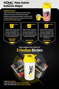 Gainer Mass Ultimate 6000 G Kilo Almaya Yardımcı Karbonhidrat Tozu (ÇİLEK AROMALI) ürün fotoğrafı