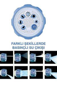 Ez Jet Köpüklü Oto Araba Araç Yıkama Aparatı Basınçlı Su Tabancası ürün fotoğrafı