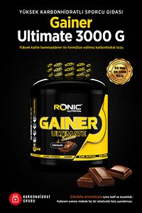 Gainer Mass Ultimate 3000 G Kilo Almaya Yardımcı Karbonhidrat Tozu (ÇİKOLATA AROMALI) ürün fotoğrafı
