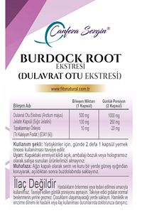Burdock Root (Dulavrat Otu) Ekstresi 60 Kapsül ürün fotoğrafı