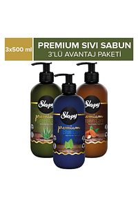Premium Sıvı Sabun 3’lü Avantaj Paketi 3x500 Ml ürün fotoğrafı