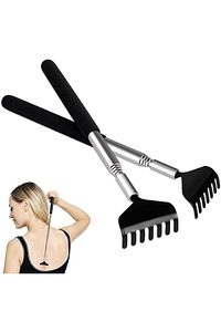 Teleskobik Sırt Kaşıyıcı Metal Kaşağı Kaşıma Aleti Sırt Kaşıma Aparatı ürün fotoğrafı
