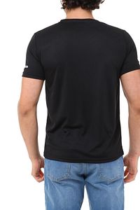 Erkek Nem Emici Hızlı Kuruma Atletik Teknik Performans T-shirt ürün fotoğrafı