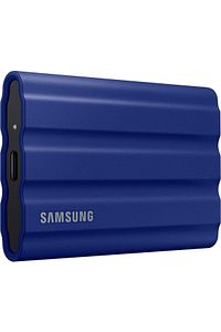 Taşınabilir T7 SSD Shield, USB 3.2 Gen 2 TB Mavi MU-PE2T0R/WW ürün fotoğrafı