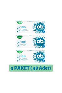 Procomfort Tampon Süper Plus 16'lı 3 Paket (toplam 48 Adet) ürün fotoğrafı