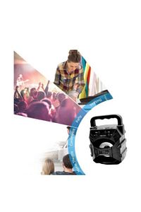 Bluetooth Hoparlör Led Işıklı Fm Radyo Kablosuz Hoparlör Usb Flash-hafıza Kart Giriş Ses Bombası ürün fotoğrafı