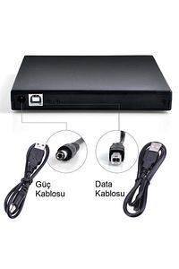 Harici Dvd Rw Usb 2.0 Cd Dvd Yazıcı Okuyucu ürün fotoğrafı