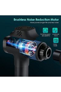 X3pro Masaj Tabancası 24v 30 Hız. ürün fotoğrafı