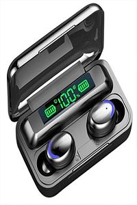 Dokunmatik Kablosuz Bluetooth Oyuncu Ve Müzik Kulaklığı 2000mah Powerbank Ios&android Uyumlu F9-55 ürün fotoğrafı