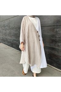 Kadın Hamile Giyim Yarasa Kol Standart Beden Kimono Panço ürün fotoğrafı