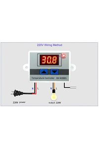 Hw-735 / Xh-w3001 / Hw-w3001 Dijital Termostat - 220vac - 1500w ürün fotoğrafı