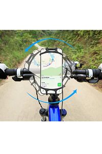 Universal 360° Dönebilen Bisiklet Telefon Tutucu Esnek Tpu Silikon ürün fotoğrafı