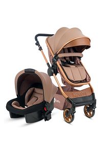 Ab-480 Cool Gold Travel Sistem Bebek Arabası Four Baby ürün fotoğrafı
