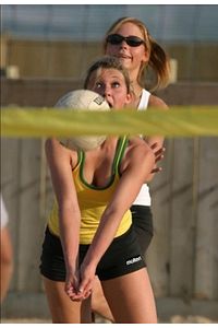 Kadın Siyah Hybrid Voleybol Taytı ürün fotoğrafı