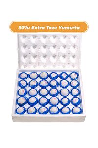 30 Lu Extra Taze Tavuk Yumurtası ürün fotoğrafı