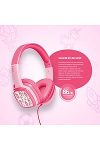 Soundbuddy Boyama Kartlı Mavi Çocuk Kulaklığı (Ttec Türkiye Garantili) ürün fotoğrafı