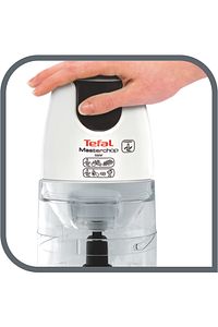 MB470B MasterChop Powelix Maxi 4 Bıçaklı Rondo ve Doğrayıcı 500 W Beyaz ürün fotoğrafı