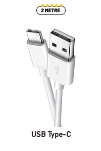 Xiaomi Redmi Note 7 Uyumlu Hızlı Şarj Kablosu 2 Metre Usb Type C Şarj Ve Data Kablosu ürün fotoğrafı