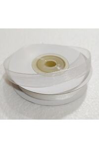 Beyaz Organze Tül Kurdele 1 Cm ürün fotoğrafı