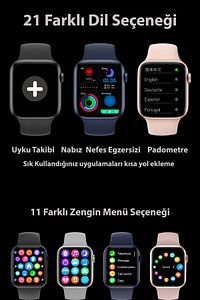 Watch 7 Dt Max Plus 2024 Son Sürüm Akıllı Saat Nfc Siri Gps Bluetooth Çağrı ürün fotoğrafı