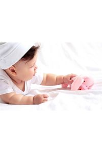 Emzikli Uyku Arkadaşı Tavşan Pembe ürün fotoğrafı