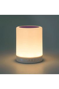 Hoparlör Gece Lambası Bluetooth Speaker Beyaz Ithalatçı Garantili ürün fotoğrafı