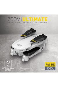 Cx017 Wifi Çift Kameralı Katlanabilir 1080p Drone ürün fotoğrafı