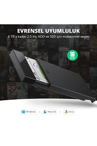 Usb 3.0 Micro-b 2.5 Inch Ssd Hard Disk Kutusu ürün fotoğrafı