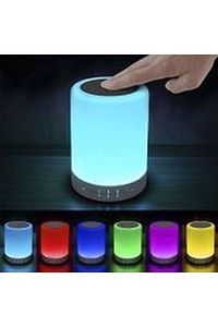 Hoparlör Gece Lambası Bluetooth Speaker Beyaz Ithalatçı Garantili ürün fotoğrafı