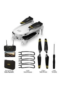 Cx017 Wifi Çift Kameralı Katlanabilir 1080p Drone ürün fotoğrafı