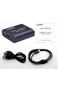 4k Çift Çıkışlı Hdmı Video Capture Video Yakalama Cihazı Ve Canlı Yayın Kartı 4kvc300 ürün fotoğrafı