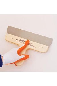 Dekor 045 Egri Saplı Spatula Ispatula Sıva Temizlik Ev Spatulası 20 Cm ürün fotoğrafı